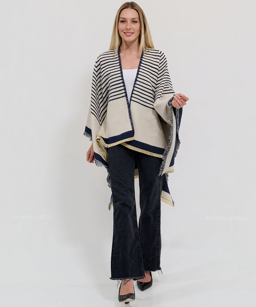 Cape réversible, douillette - Ornella Caftan™