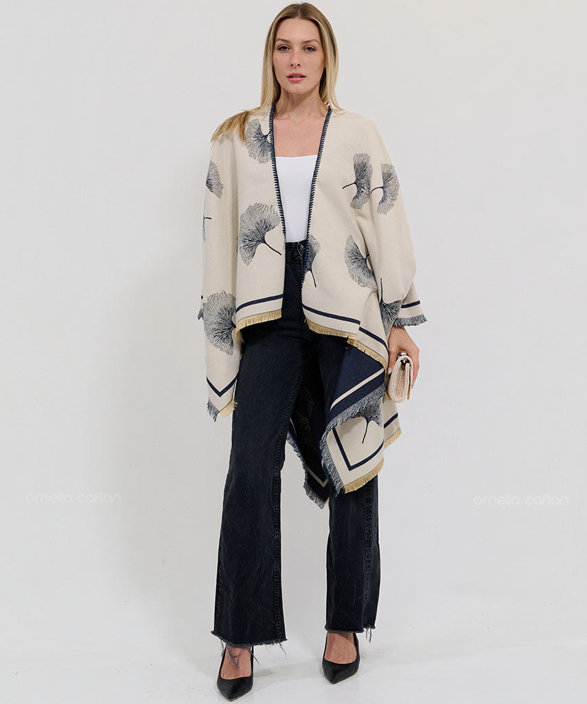 Cape réversible, douillette - Ornella Caftan™
