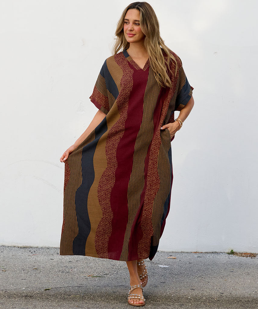 Robe Décontractée à Poches – Ornella Caftan™