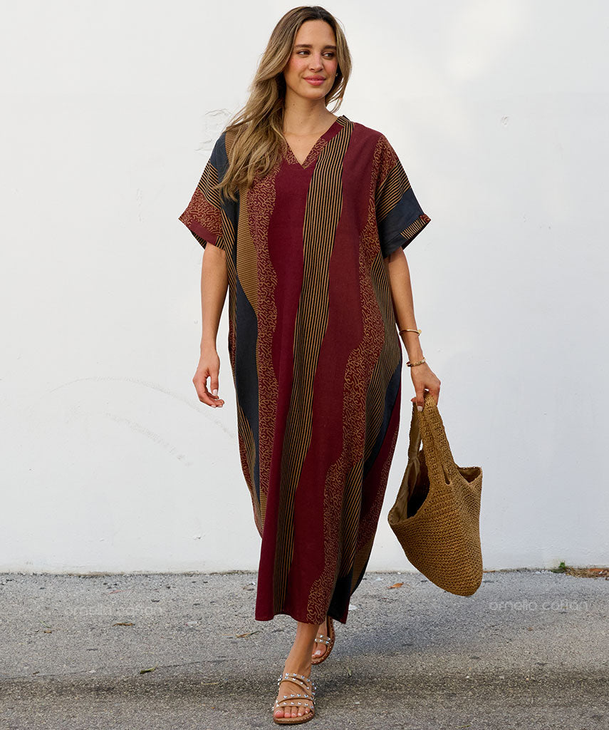 Robe Décontractée à Poches – Ornella Caftan™