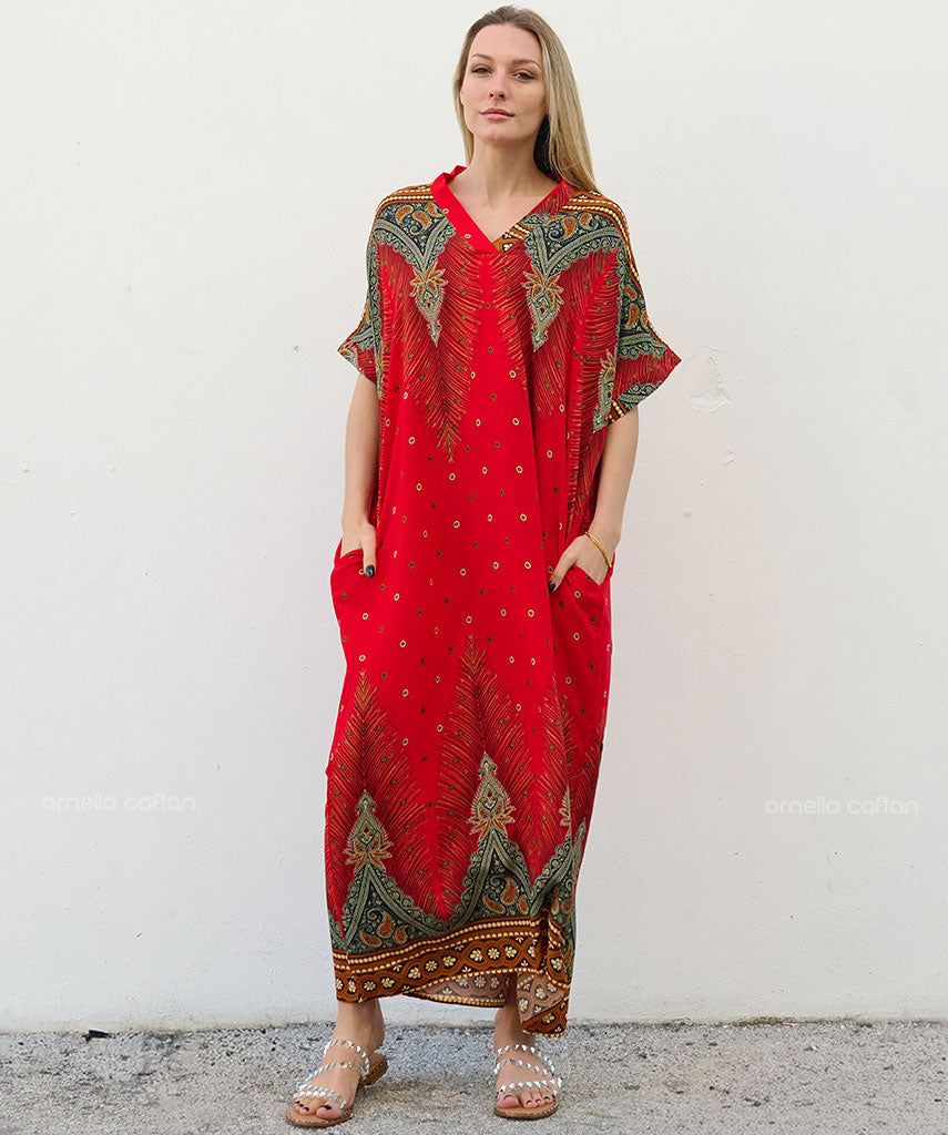 Robe Décontractée à Poches – Ornella Caftan™