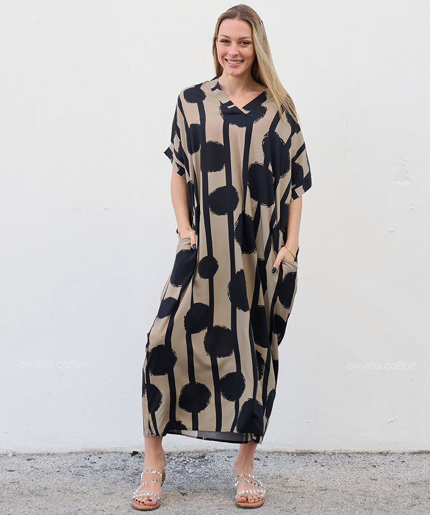 Robe Décontractée à Poches – Ornella Caftan™