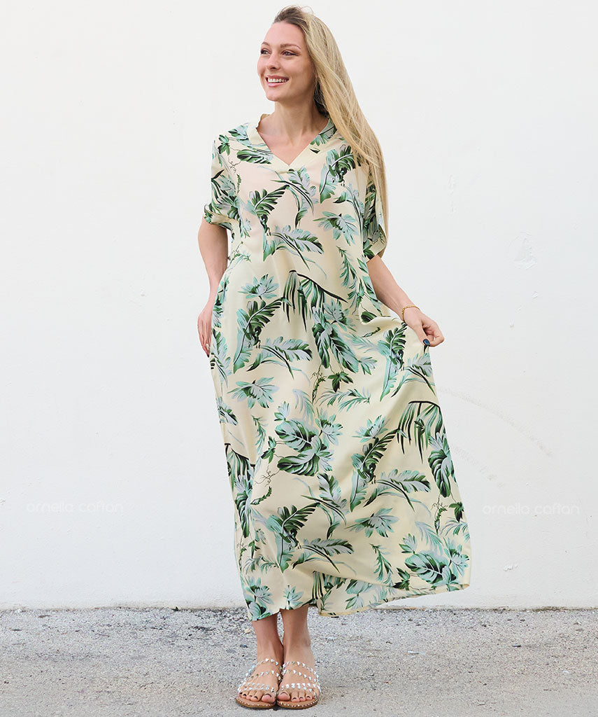 Robe Décontractée à Poches – Ornella Caftan™