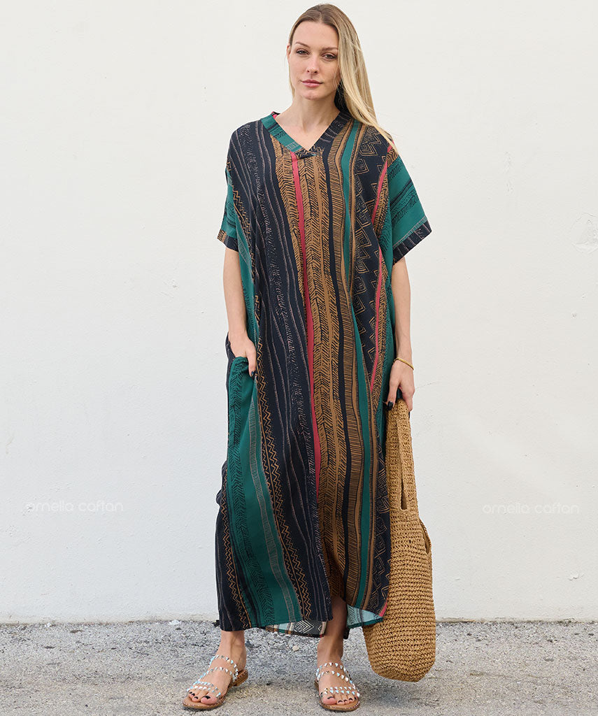 Robe Décontractée à Poches – Ornella Caftan™