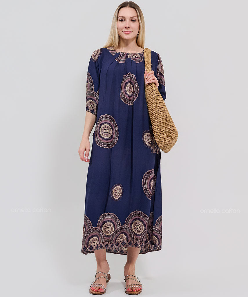 Robe Décontractée à Poches – Ornella Caftan™