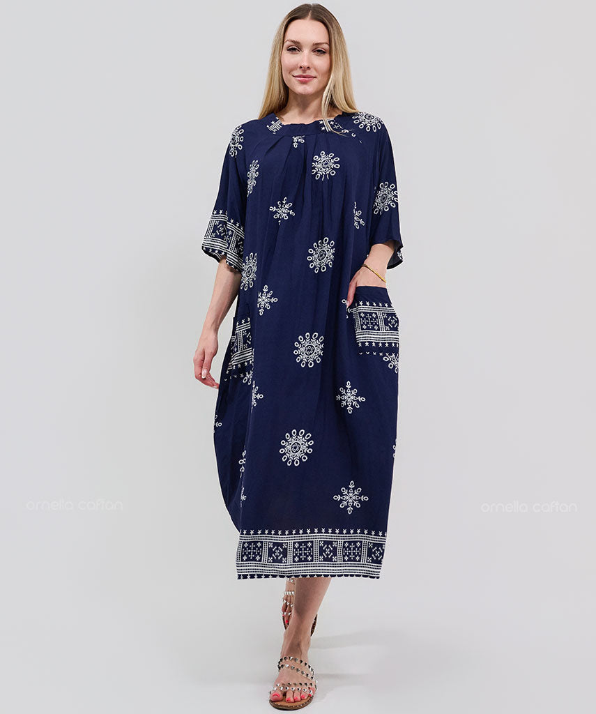 Robe Décontractée à Poches – Ornella Caftan™