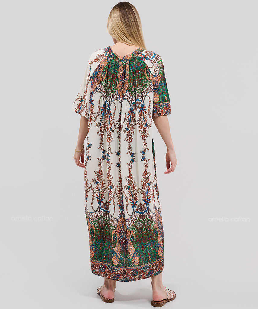 Robe Décontractée à Poches – Ornella Caftan™