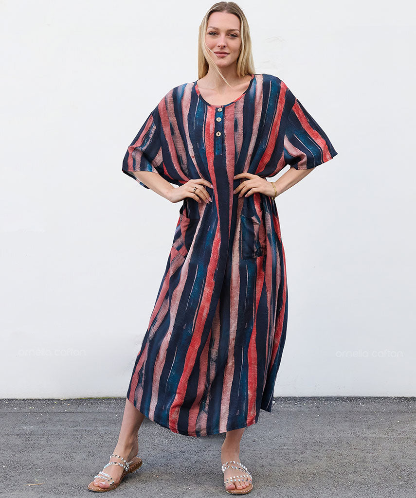 Robe Décontractée à Poches – Ornella Caftan™