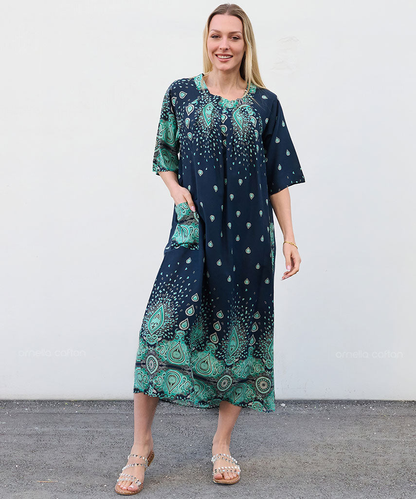 Robe Décontractée à Poches – Ornella Caftan™