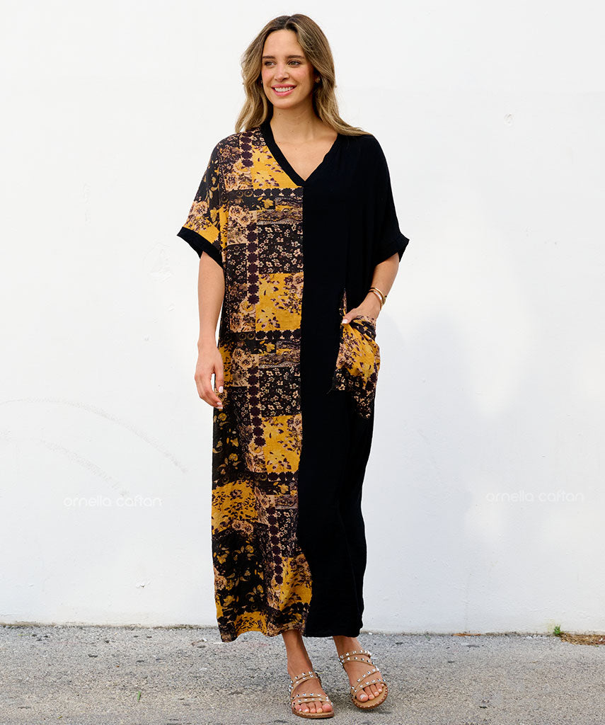 Robe Décontractée à Une Poche – Ornella Caftan™