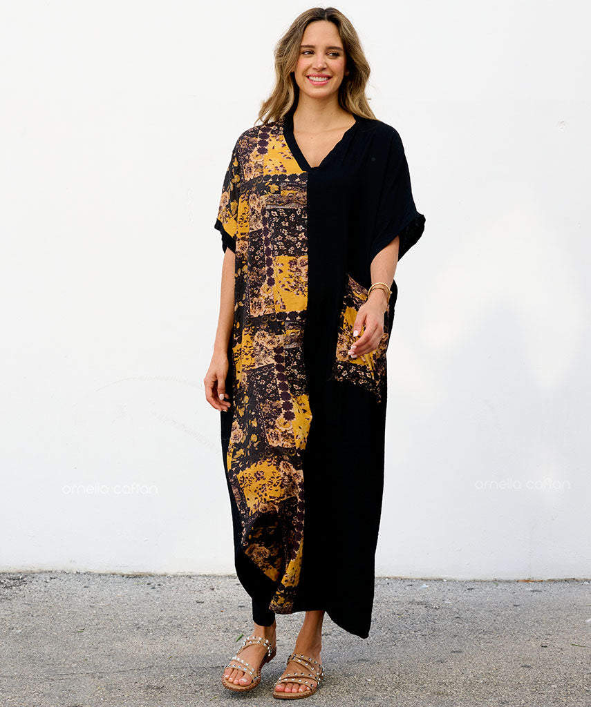 Robe Décontractée à Une Poche – Ornella Caftan™
