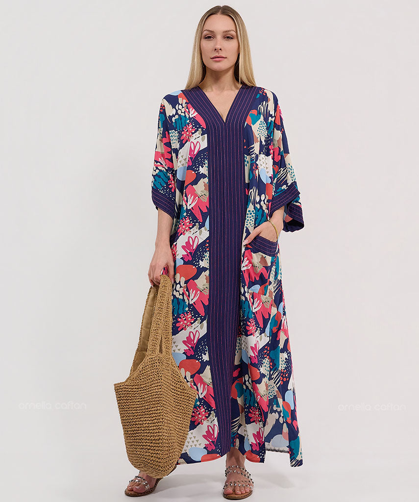 Caftan Élégant à Poches - Ornella Caftan™