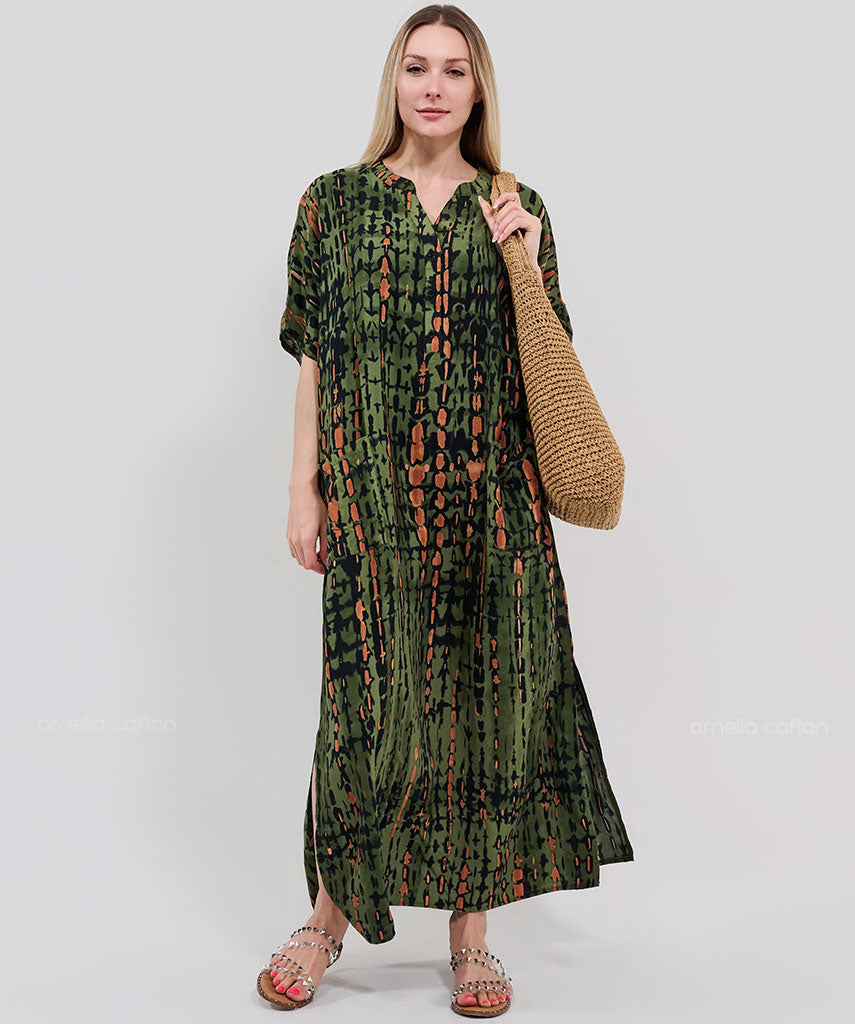 Caftan Élégant à Poches - Ornella Caftan™