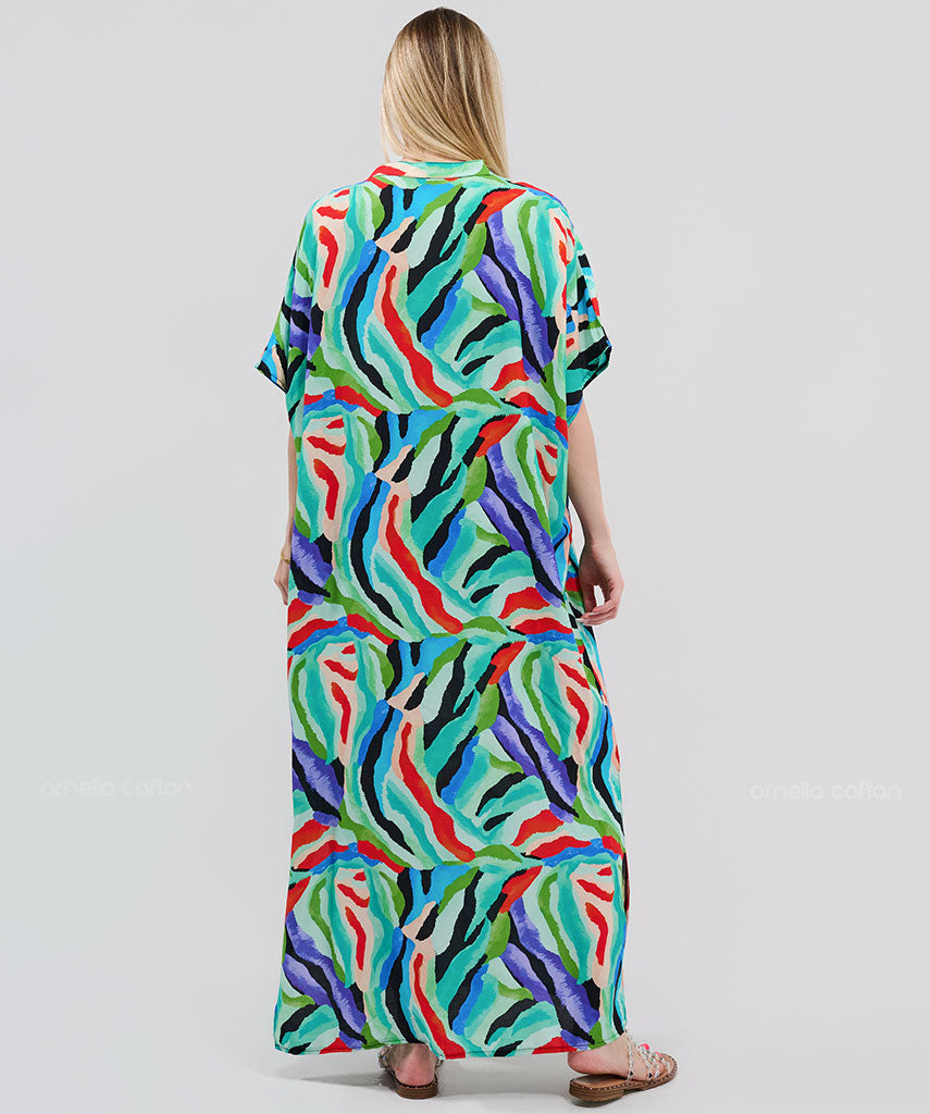 Caftan Élégant à Poches - Ornella Caftan™