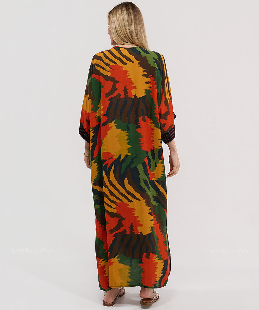 Caftan Élégant à Poches - Ornella Caftan™