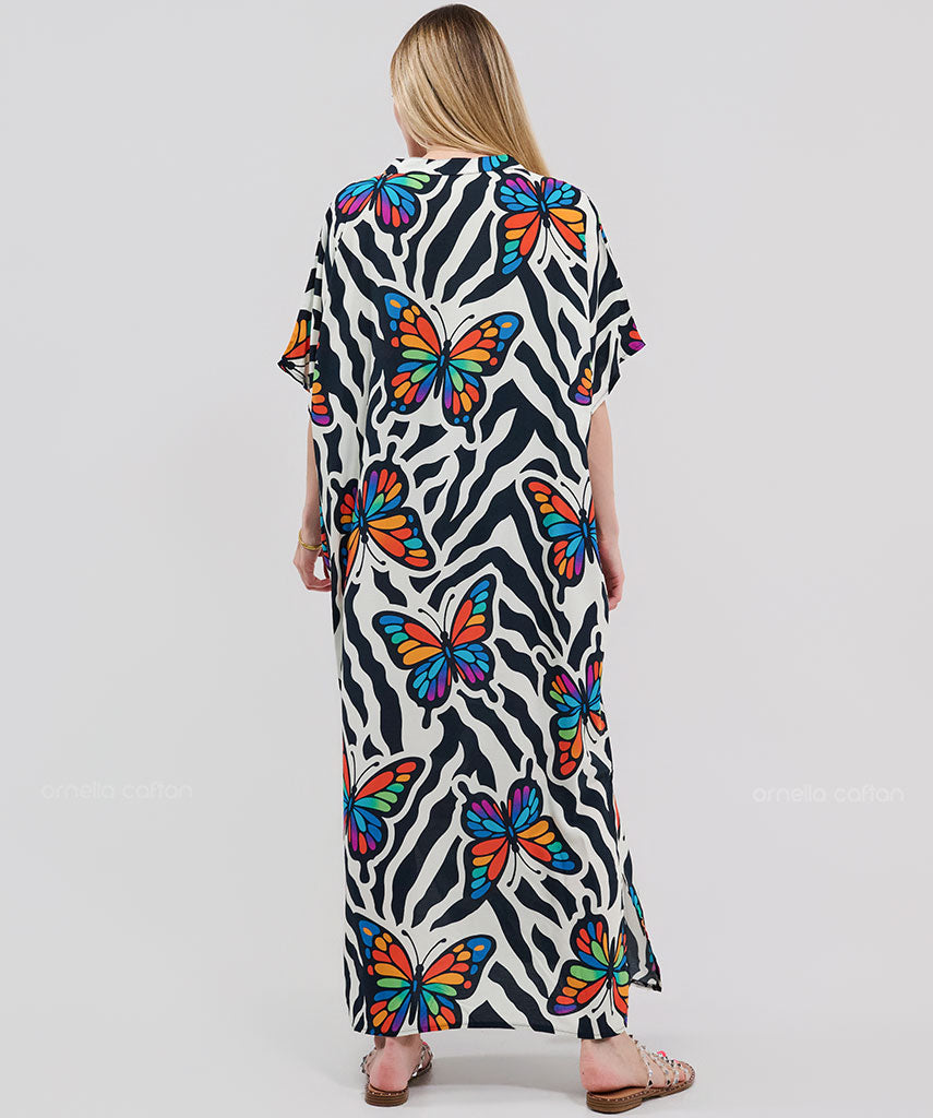 Caftan Élégant à Poches - Ornella Caftan™