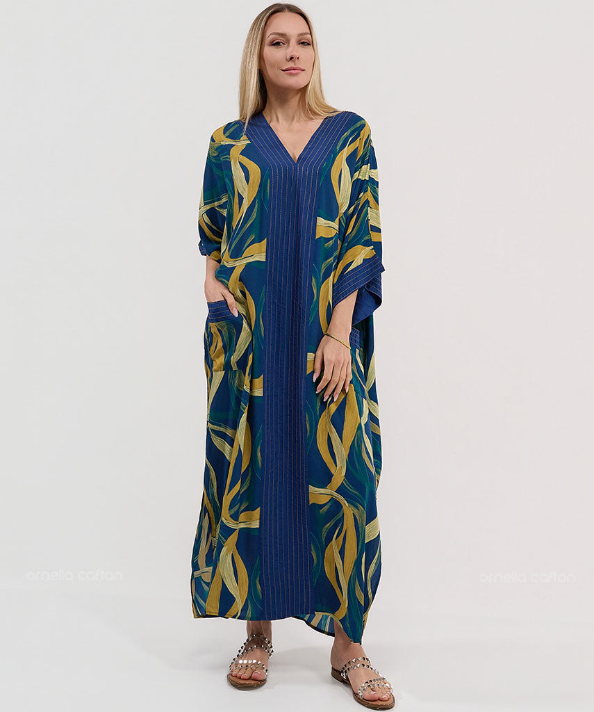 Caftan Élégant à Poches - Ornella Caftan™
