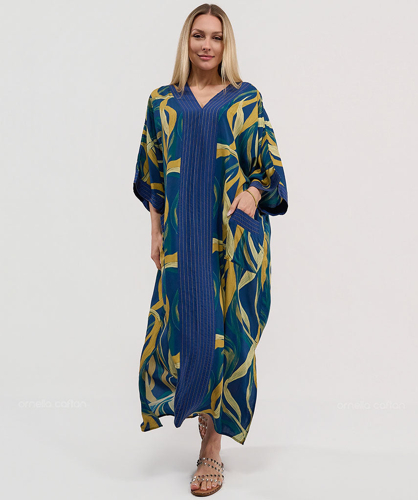 Caftan Élégant à Poches - Ornella Caftan™