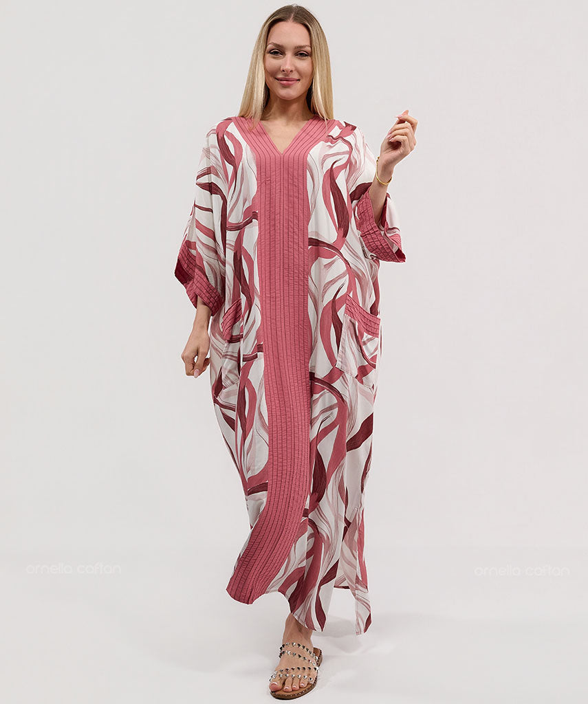 Caftan Élégant à Poches - Ornella Caftan™