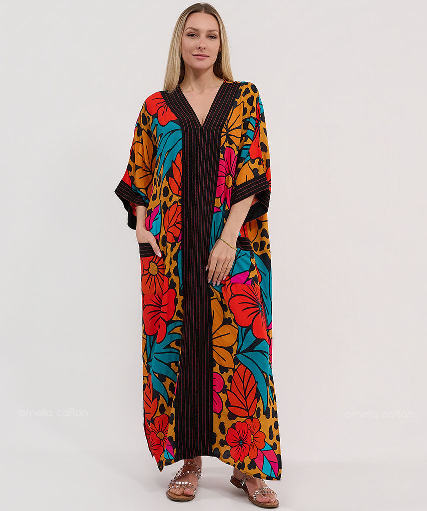 Caftan Élégant à Poches - Ornella Caftan™