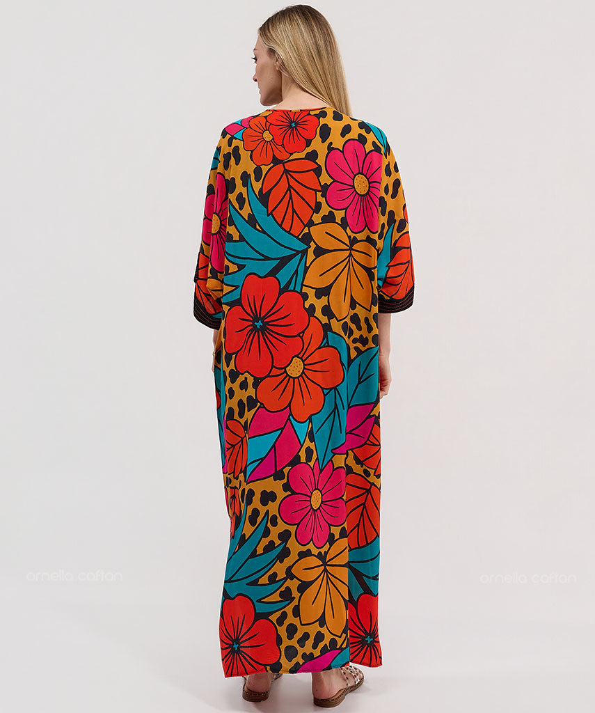 Caftan Élégant à Poches - Ornella Caftan™