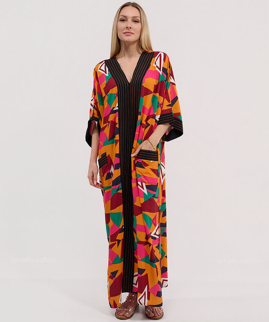 Caftan Élégant à Poches - Ornella Caftan™