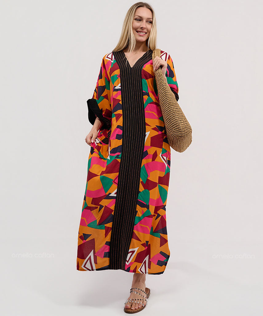 Caftan Élégant à Poches - Ornella Caftan™