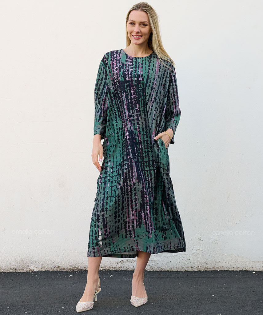 Caftan en velours chaud et douillet - Ornella Caftan™