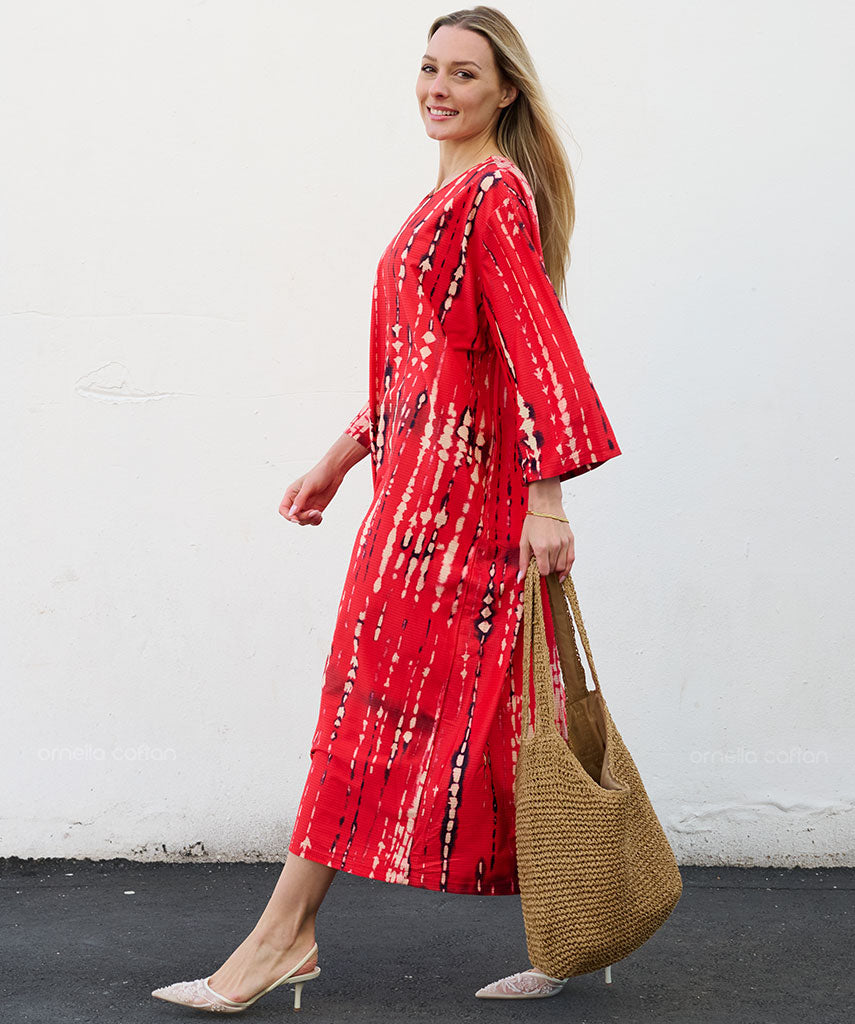 Caftan en velours chaud et douillet - Ornella Caftan™