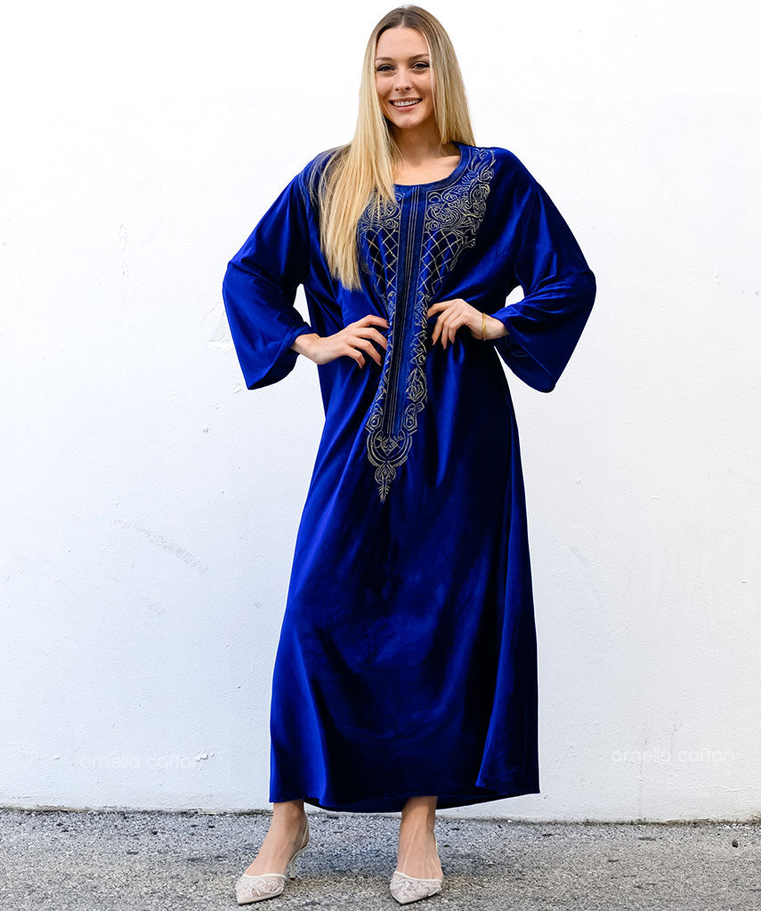Caftan en velours chaud et douillet - Ornella Caftan™