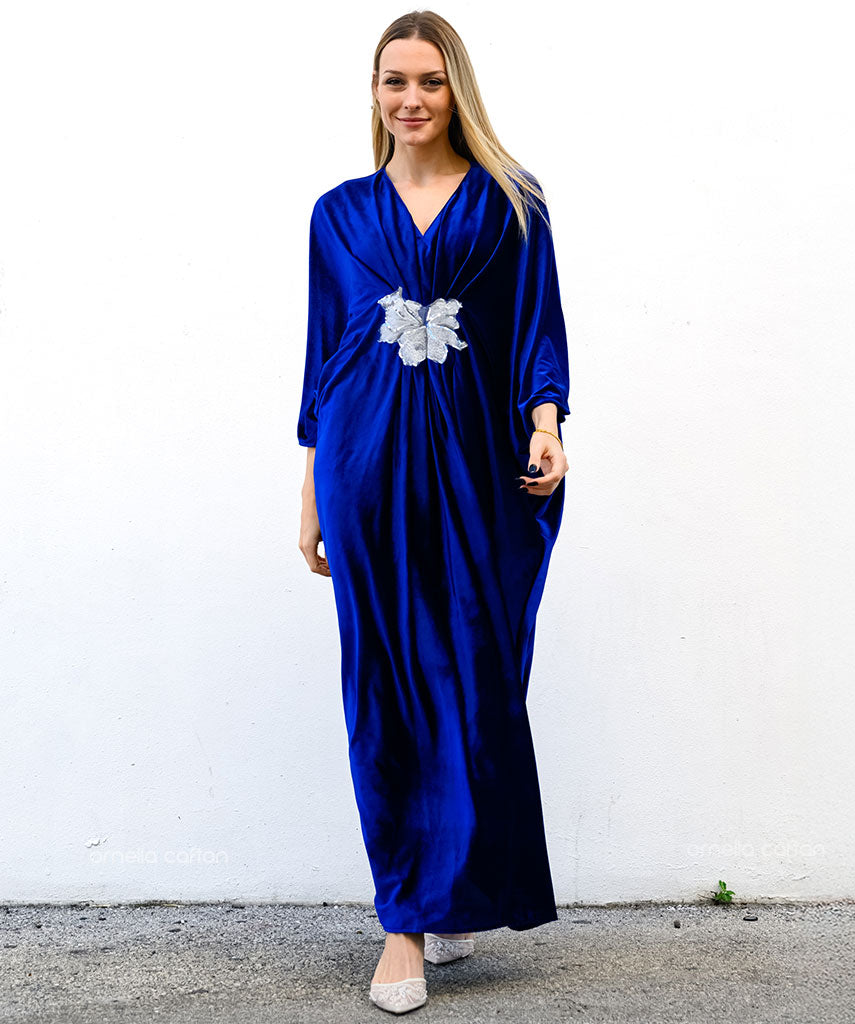 Caftan en velours chaud et douillet - Ornella Caftan™