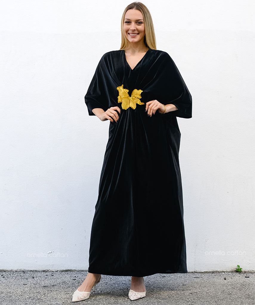 Caftan en velours chaud et douillet - Ornella Caftan™