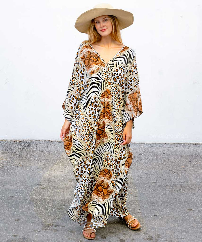 Caftan en velours chaud et douillet - Ornella Caftan™ main image 0