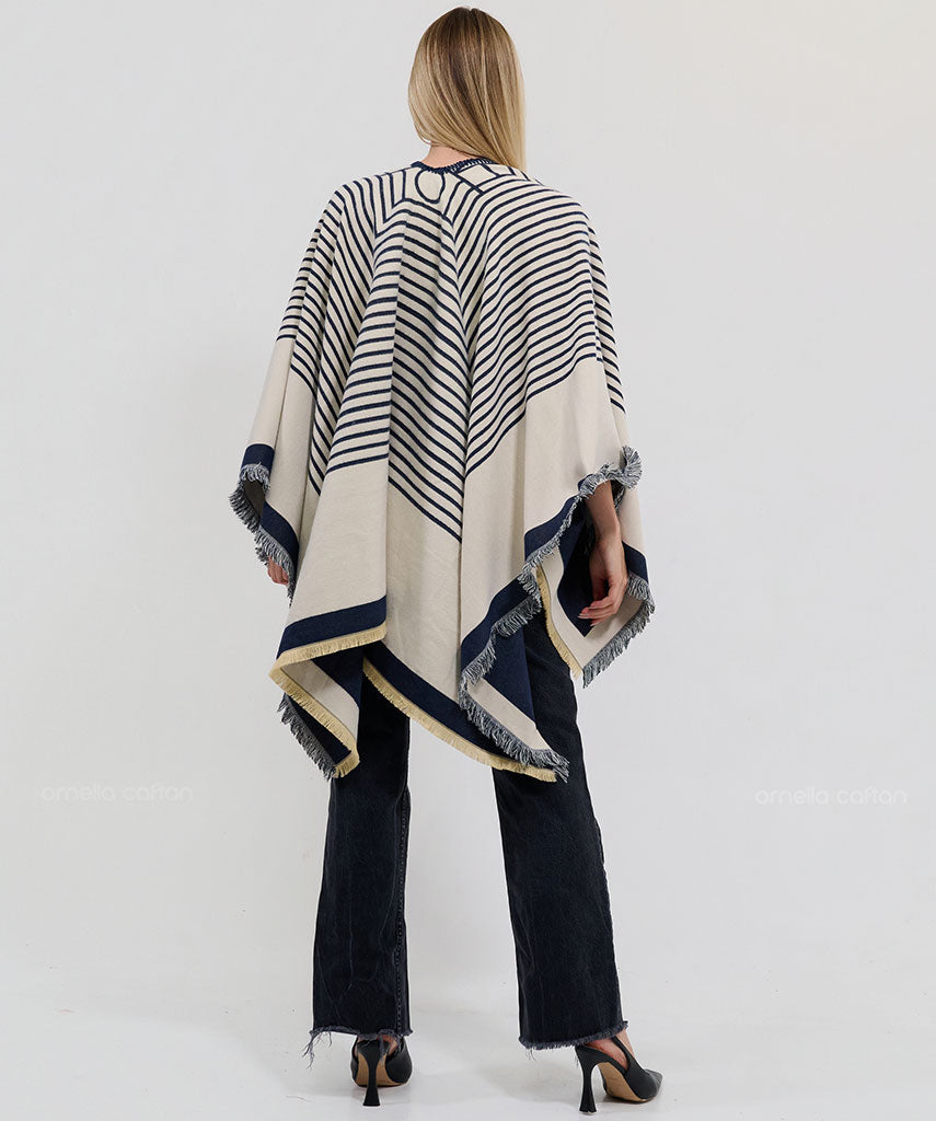 Cape réversible, douillette - Ornella Caftan™