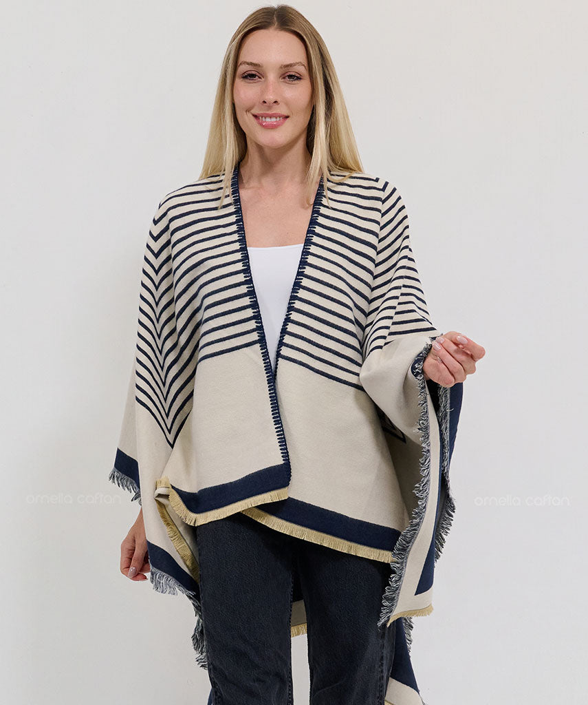Cape réversible, douillette - Ornella Caftan™