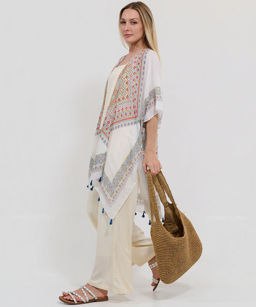 Cardigan ample, décontracté - Ornella Caftan™
