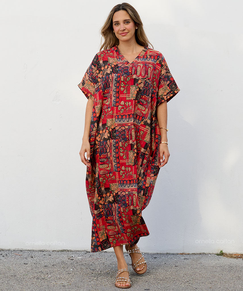 Robe Décontractée à Poches – Ornella Caftan™