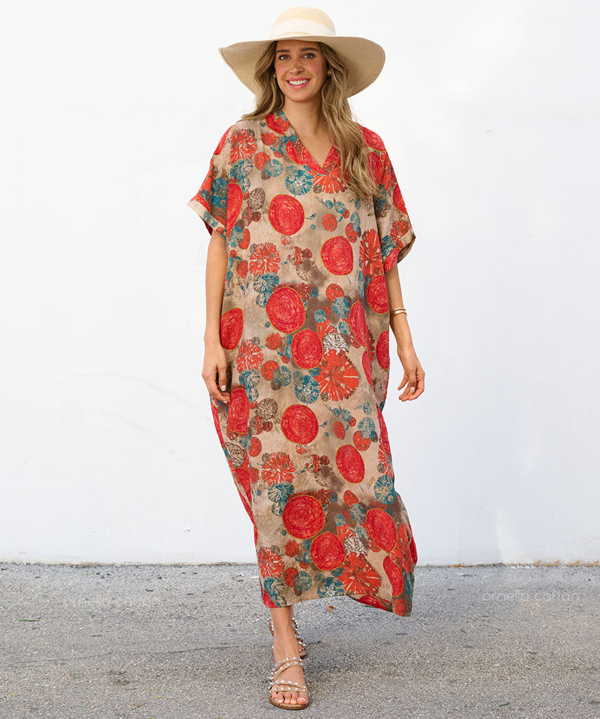 Robe Décontractée à Poches – Ornella Caftan™