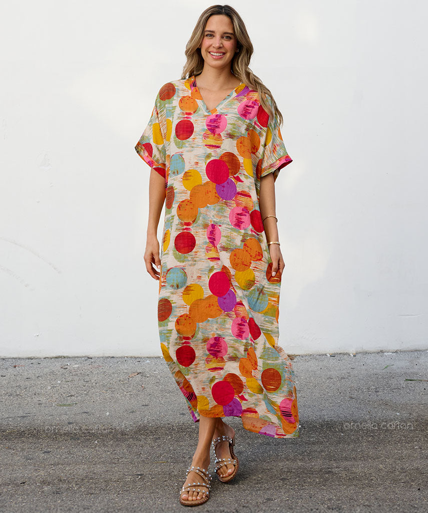 Robe Décontractée à Poches – Ornella Caftan™