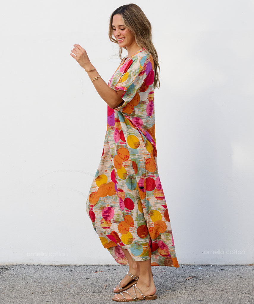 Robe Décontractée à Poches – Ornella Caftan™