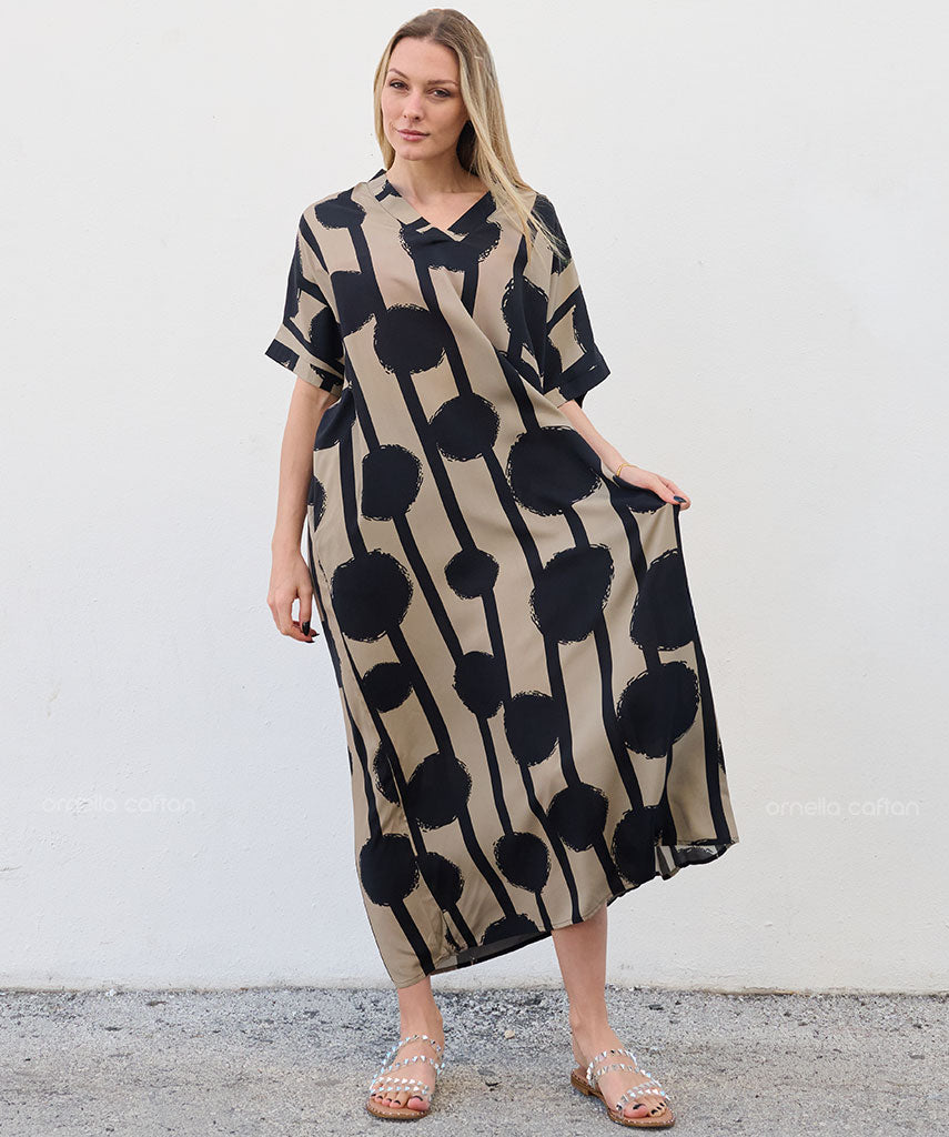 Robe Décontractée à Poches – Ornella Caftan™