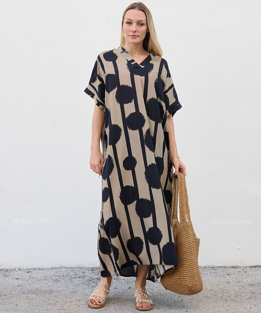 Robe Décontractée à Poches – Ornella Caftan™
