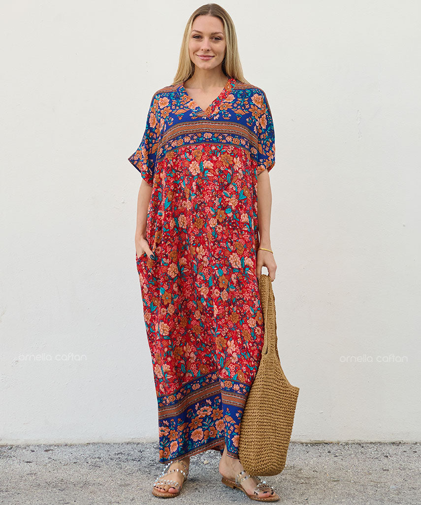 Robe Décontractée à Poches – Ornella Caftan™