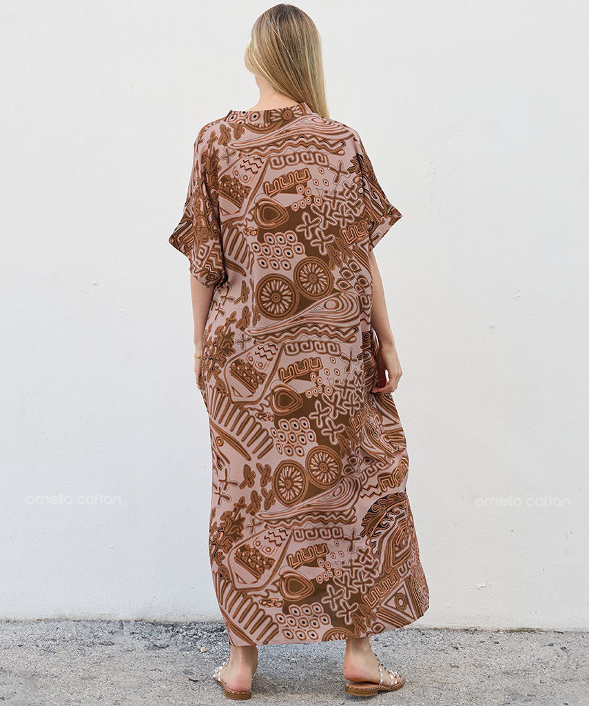 Robe Décontractée à Poches – Ornella Caftan™