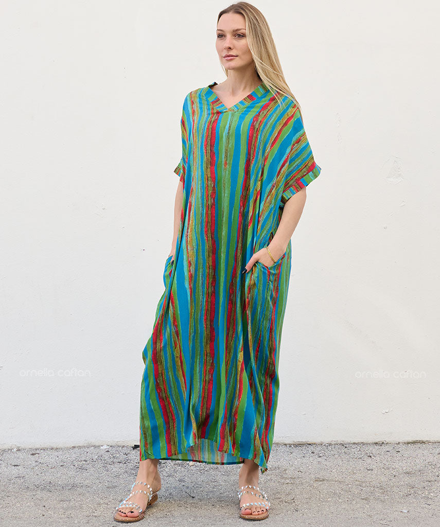 Robe Décontractée à Poches – Ornella Caftan™
