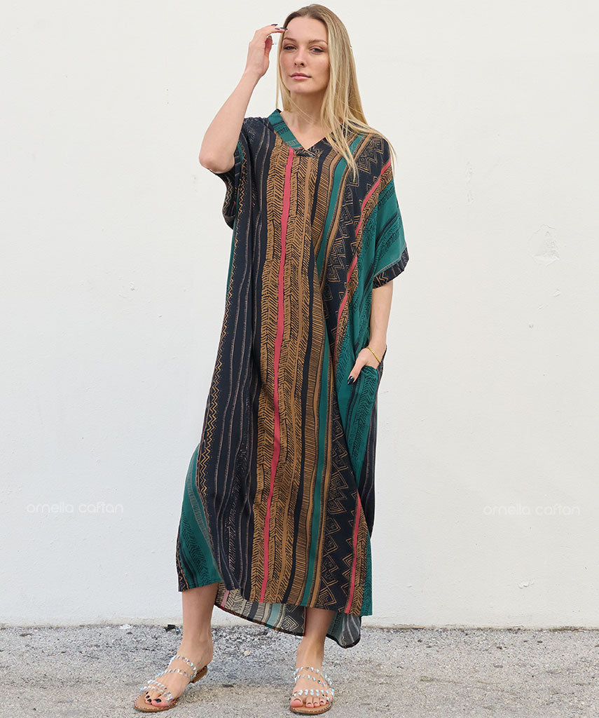 Robe Décontractée à Poches – Ornella Caftan™
