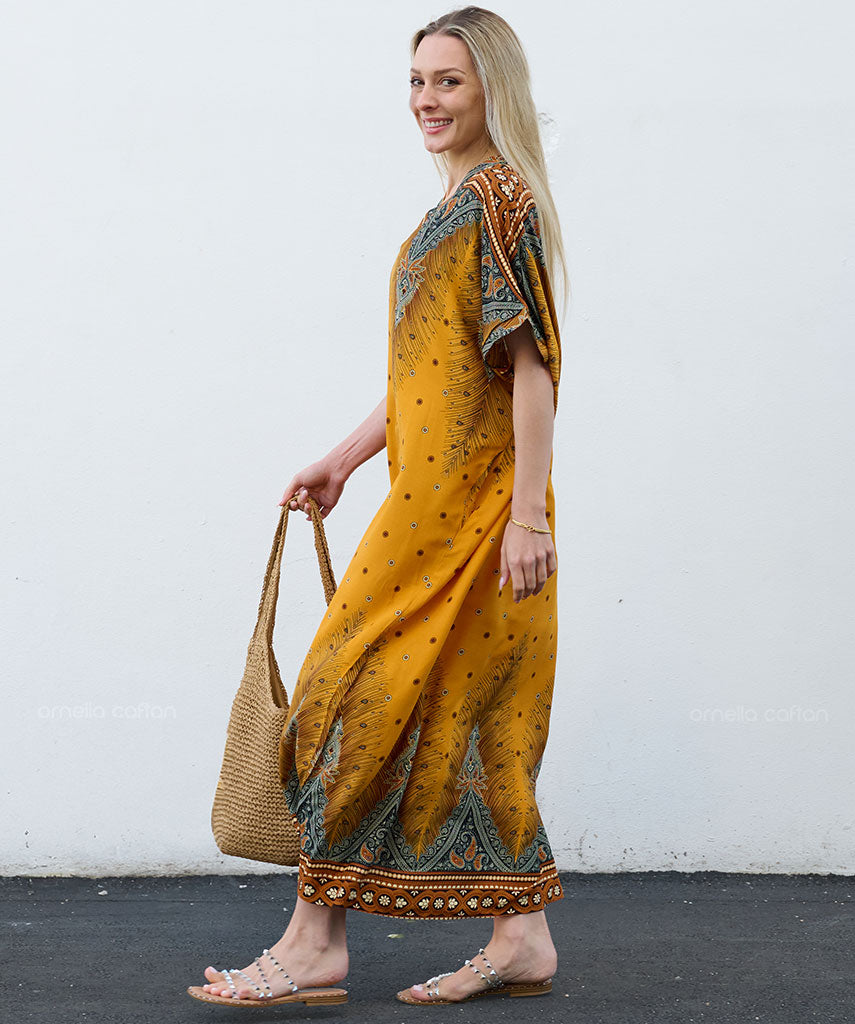 Robe Décontractée à Poches – Ornella Caftan™