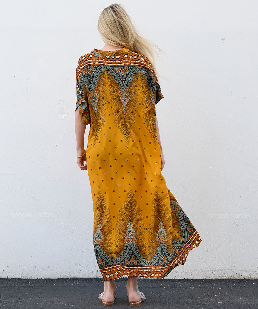 Robe Décontractée à Poches – Ornella Caftan™