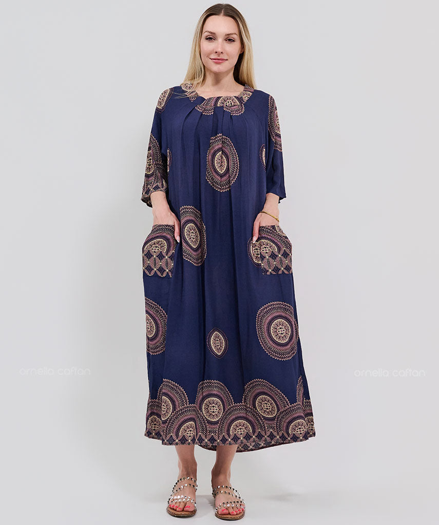 Robe Décontractée à Poches – Ornella Caftan™