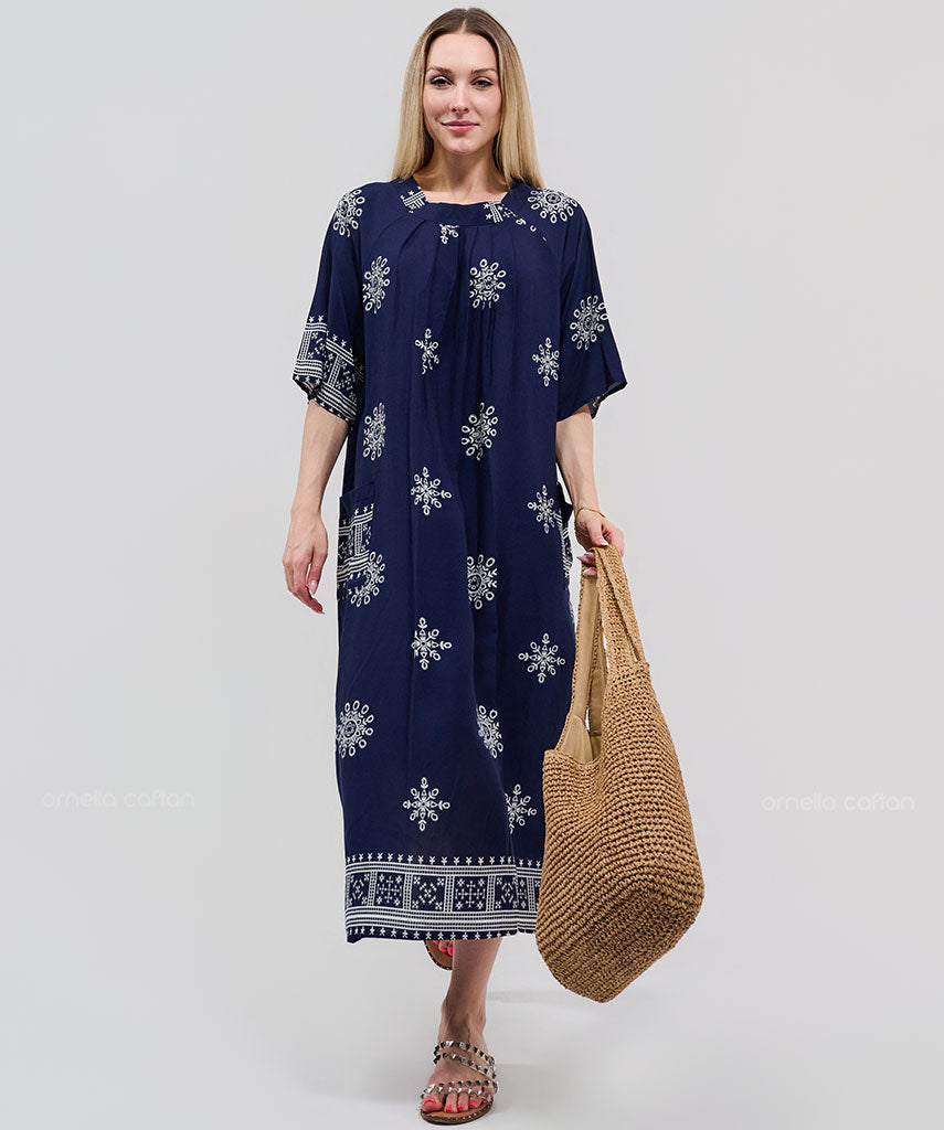 Robe Décontractée à Poches – Ornella Caftan™